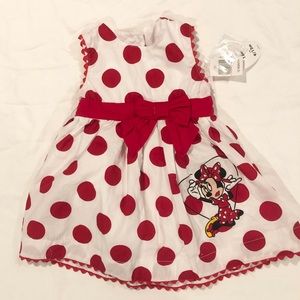 Disney Minnie Mouse dress and bloomer set - NWT